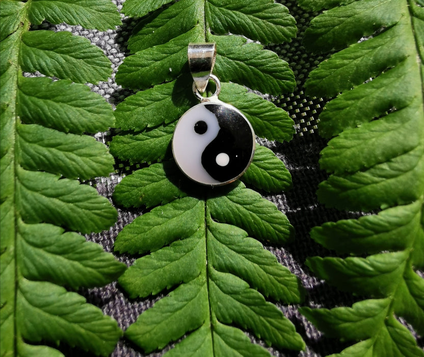 Silber-Anhänger Yin und Yang