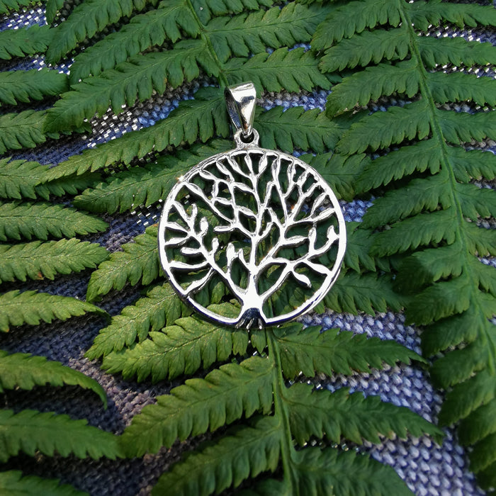 Silber-Anhänger Baum des Lebens