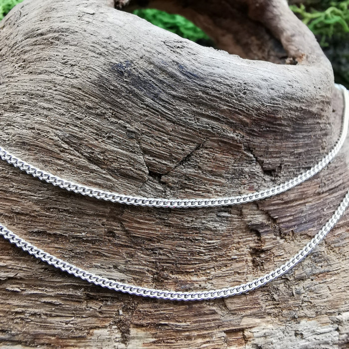 Kette aus 925er Sterlingsilber, 45 cm